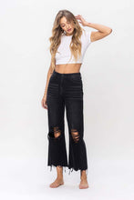 Load image into Gallery viewer, 90’s Vintage Crop Flare Jeans by Vervet
