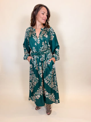 Verona Floral Belted Dress