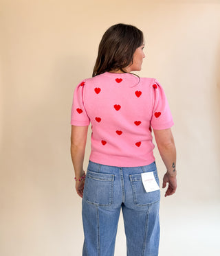 Heart to Heart Knit Top