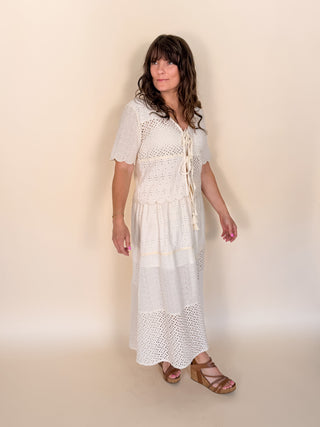 Soleil Eyelet Lace Top