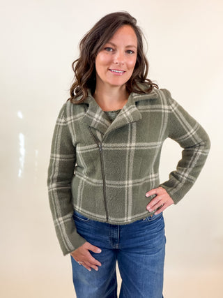 Evergreen Trail Plaid Jacket