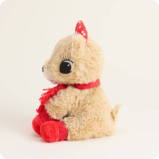 Clarice with Scarf Warmies® Microwavable Plush | Weighted & Lavender Scented