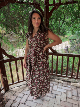 Briarwood Floral Midi Dress