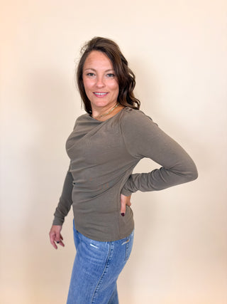 Sutton Draped Top