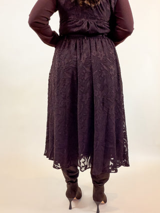 Tribeca Floral Midi Skirt