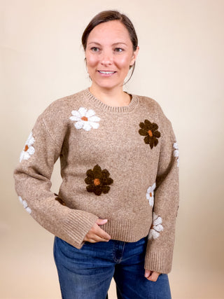 Meadowlark Floral Sweater
