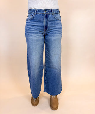 Saige Wide Leg Crop Jean by AG