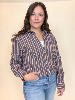 Weekender Bubble Hem Shirt
