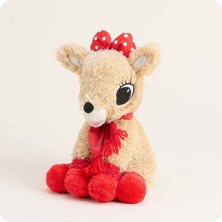Clarice with Scarf Warmies® Microwavable Plush | Weighted & Lavender Scented