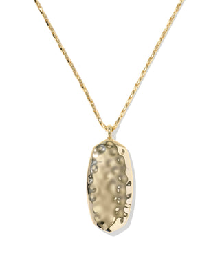 Danielle Riveted Long Pendant Necklace