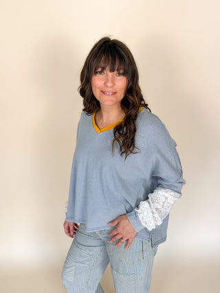 Liberty Lace Pullover