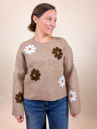 Meadowlark Floral Sweater