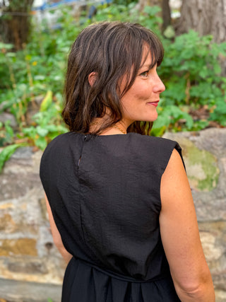 The Lexington Black Midi Dress
