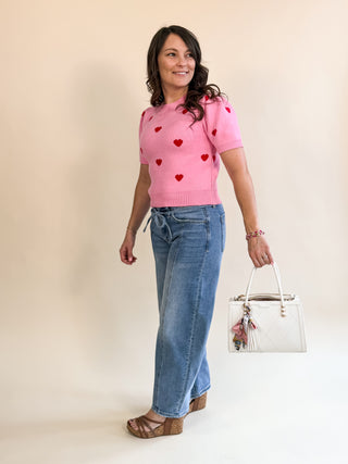 Heart to Heart Knit Top