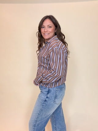 Weekender Bubble Hem Shirt