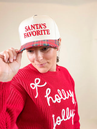Santa's Favorite Trucker Hat