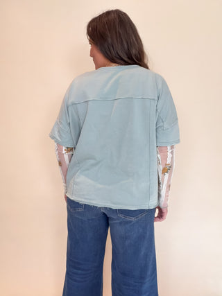 Peace & Wildflowers Top