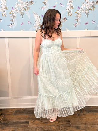 Sweet Sage Maxi Dress