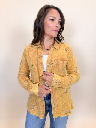 Meadowlark Embroidered Shirt