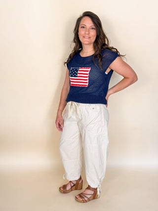 Freedom Stitch Knit Top