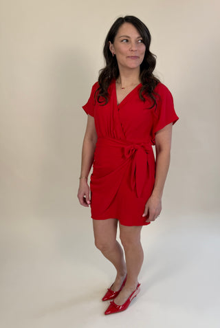 Written in Red Slingback Heels