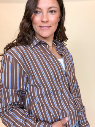 Weekender Bubble Hem Shirt