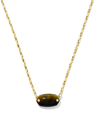 Elisa Riveted Short Pendant Necklace