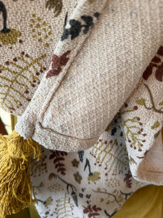Woven Recycled Cotton Throw