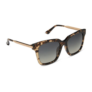 Bella Espresso Tortoise Grey Gradient Polarized Sunglasses – DIFF Eyear