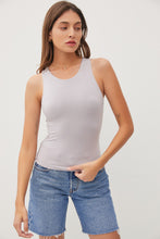 Load image into Gallery viewer, Round Neck Double Layered Tank
