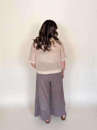 Bayside Open Knit Cardigan