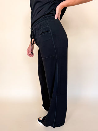 Morning Routine Wide Leg Lounge Pants