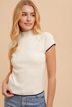 Load image into Gallery viewer, The Natalie Mock Neck Knit Top
