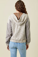 Load image into Gallery viewer, Brushed Knit Hoodie Jacket
