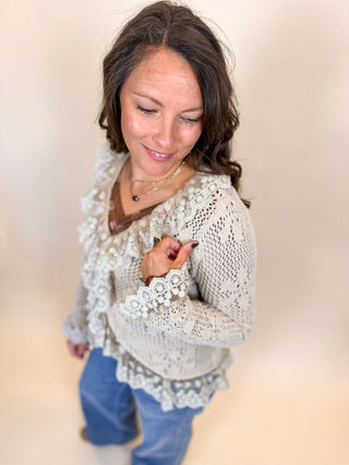 Romance in Lace Cardigan