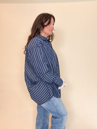 Off the Record Button Down