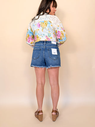 Garden Mosaic Mixed Media Jacket