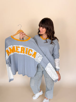Liberty Lace Pullover