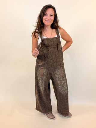 Untamed Leopard Overalls