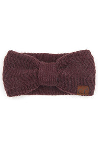 CC Chevron Knit Pattern Head Wrap