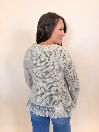 Romance in Lace Cardigan
