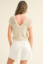 Load image into Gallery viewer, Crochet Knit Reversible Top
