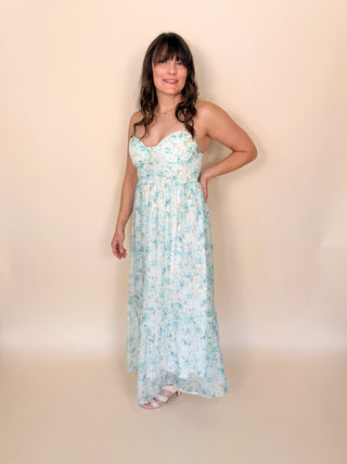 Blooming Grace Midi Dress