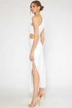 Load image into Gallery viewer, Ruched Single Shoulder Maxi
