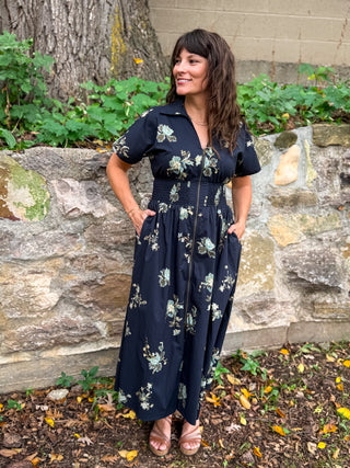 The Waverly Flora Midi Dress