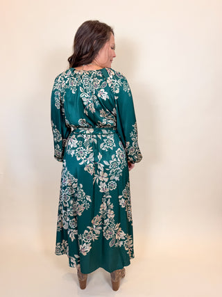Verona Floral Belted Dress