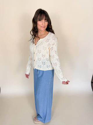 Petal Knit Cardigan