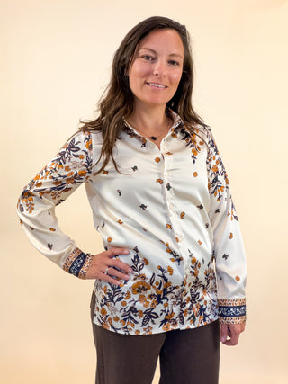 Fifth Avenue Floral Blouse