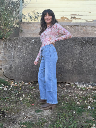 Hayden Barrel Tie Jeans