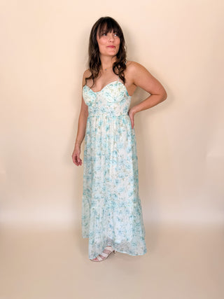 Blooming Grace Midi Dress